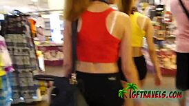 Hot young Thai teens enjoy amateur trio