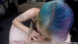 Cute Short-Haired Punk Slut Lily Gets Her Ass Fucked.