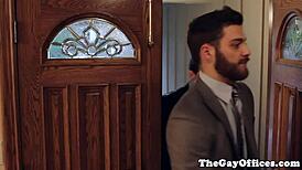 Muscular Hunks In Office Anal Action, Blowing Loads