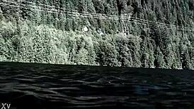 Is that supernatural sexy bikini girl swimming?