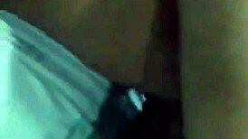 The cuckold lets his friend fuck his wife, getting horny watching