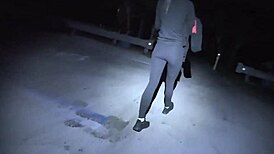 Chinese Teen Rides Barefoot To Orgasm