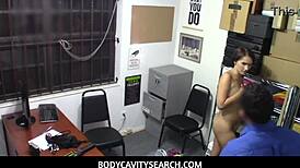 naughty natalie caught in store 😏