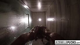 Sexy Jezebelle Bond Films Herself In Bath