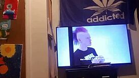 Slutty whore from canada, play with your tight cunt now!