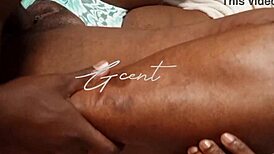 Emotional moment with my woman in missionary orgasm