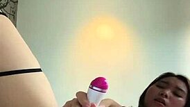Asian Princess Teases Wet Pussy In Masturbation