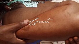 Emotional moment with my woman in missionary orgasm