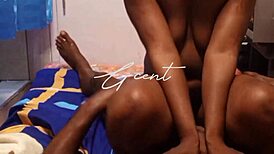 Emotional moment with my woman in missionary orgasm