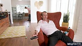 Blonde milf hides her cunt in easter egg 😏