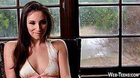 wow, this petite latina really devours that pussy!