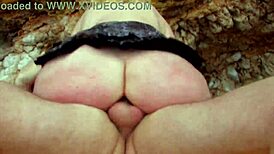 Hey, hot blonde getting rough and cum in mouth