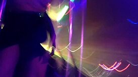 anny dances naughtily at the adult house under spy camera