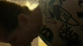 Danielle Roy intensely sucking and fucking my hard cock.