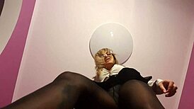 i turned him into my footstool below the floor 😈