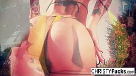 Christy Mack Showers Seductively
