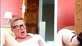 whiteniteb in stockings shows shemale cock in story