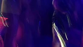 anny dances naughtily at the adult house under spy camera