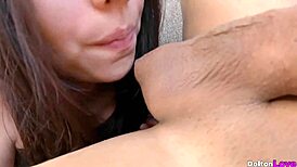 playing with my roommate's cock till he cums