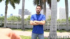 intense gay abuse scene