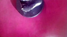 fisting my ass with big toy fist 😈