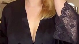 Young bbw girl sits on face, masturbates pussy on webcam