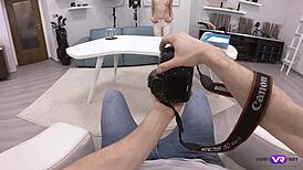 Sarah kay ends a crazy casting with a threesome.