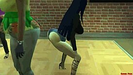 naruto hentai hinata and naruto married couple enjoy romantic sex day with anal assfucking!