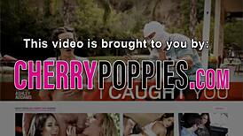 Teenager sucks hard cock!