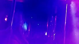 anny dances naughtily at the adult house under spy camera