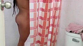 she spies on me during my shower, then things get wild at gym