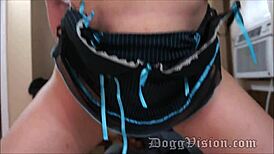 Polish milf with big tits rides big black cock