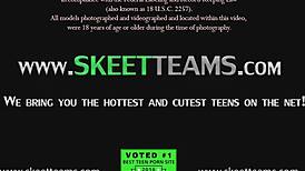 Horny Lesbians Fiercely Engage In Intense Oral And Tit Play