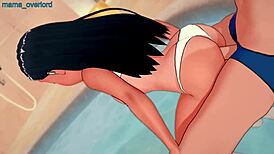 Nagatoro In Bikini Wants Attention In Bathroom