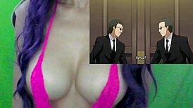 Cute Hentai Girl With Huge Tits And Wet Pussy Fucks For Money