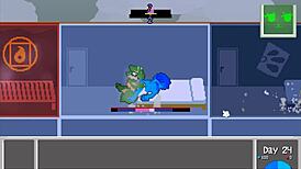 Bunny Girl Sits on Face, Squirting with Intense Pleasure