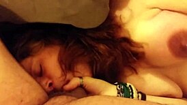 Detailed 3 some with pregnant woman and blowjob