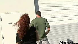 Ever seen a real amateur brunette milf in homemade action?