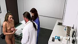 Nurse blackmailed into wild fucking by patient in hospital