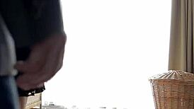 Sexy red teen bonks insanely hard 😩