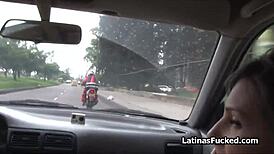 Busty Latina Gets Titty Fucked.