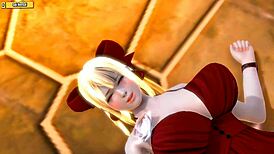 Blonde Goddess Bent Over in Hentai