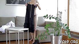 Sexy red teen bonks insanely hard 😩