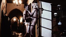 wicked - blonde inn keeper babe fucked hard by a mysterious stranger 💦