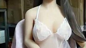 Amateur Teen Jerks Off Hard Dick In Pov After Striptease