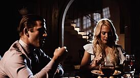 wicked - blonde inn keeper babe fucked hard by a mysterious stranger 💦