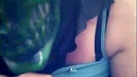 Milf Shows Big Natural Tits While Masturbating With Intense Arousal