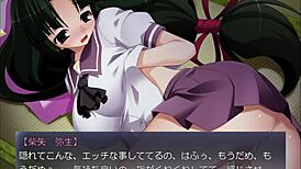 Yayoi Shibaya exposes classy pleasure in outdoor hentai masturbation!