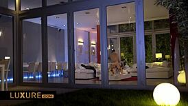 Swinger Threesome With Claire Castel Bent Over