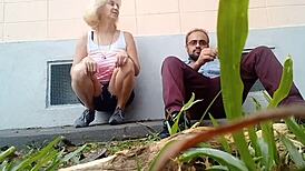 I crave Stella's outdoor cock sucking compilation.